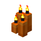 Четыре оранжевые свечи (горящие).png